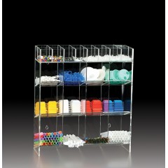 Plasdent ACRYLIC JUMBO ORGANIZATION RACK